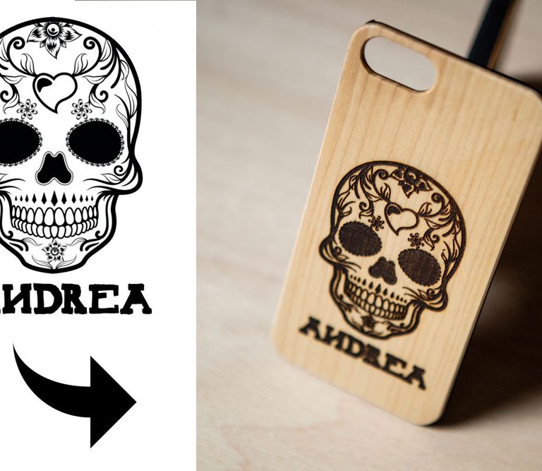 Fundas madera iphone samsung huawei xiomi grabado personalizadas laser