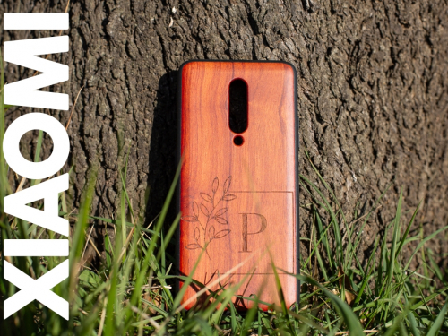 Funda madera Personalizada Xiaomi grabado láser Redmi 8, 8pro, 9