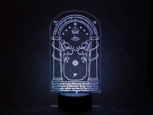 Puertas de Durin Moria – Lampara Led iluminación RGB