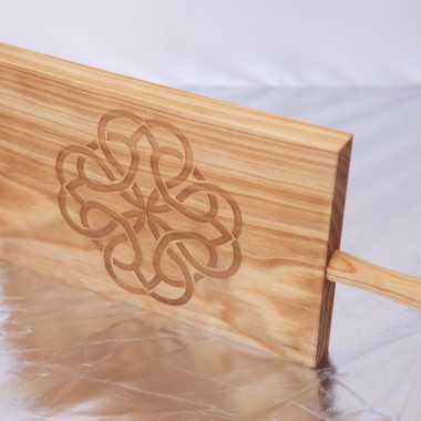 Tabla de madera corte y decoración – Mandalas espirituales